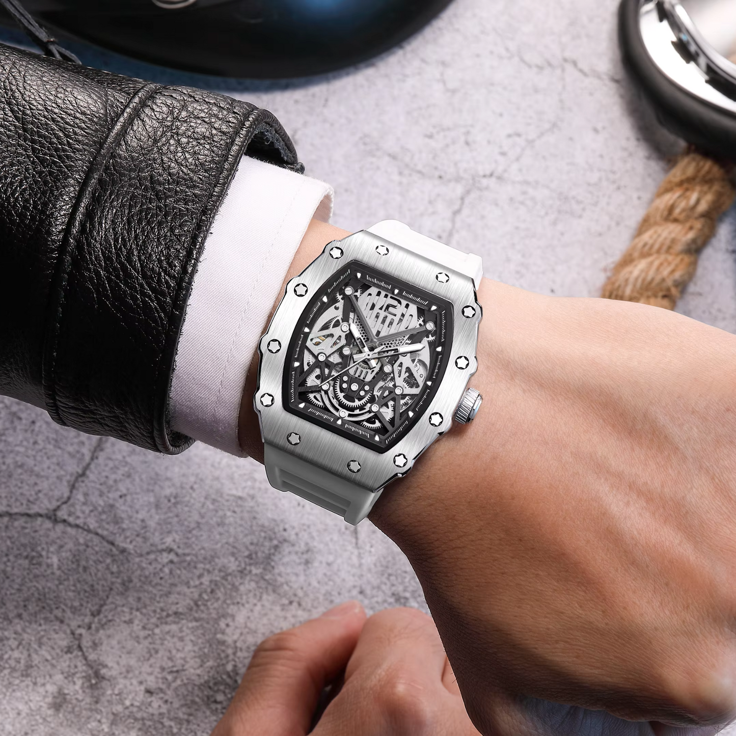AXEL CHRONO WHITE