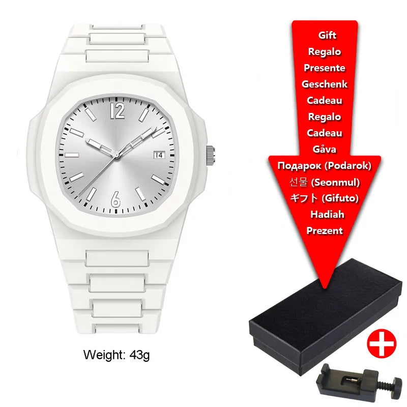New Middle Eastern Arabic Numeral Dial Design Waterproof Quartz Men's Watch Casual Business Clock Customization
