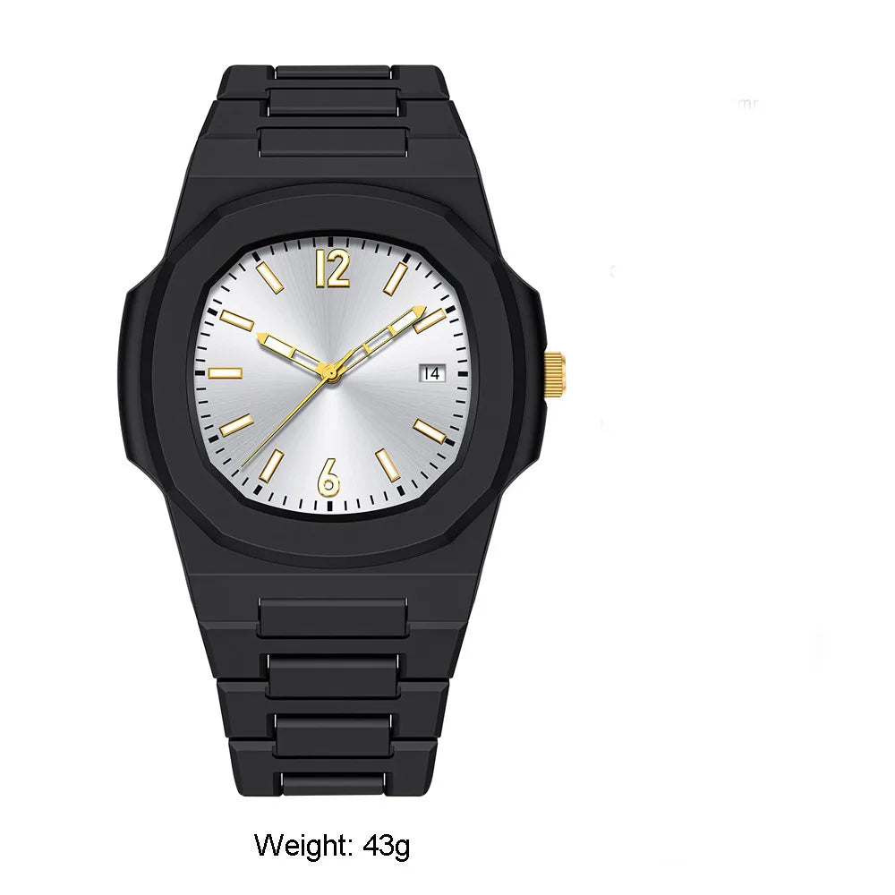 New Middle Eastern Arabic Numeral Dial Design Waterproof Quartz Men's Watch Casual Business Clock Customization