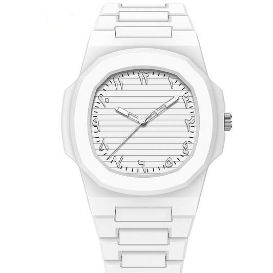 New Middle Eastern Arabic Numeral Dial Design Waterproof Quartz Men's Watch Casual Business Clock Customization